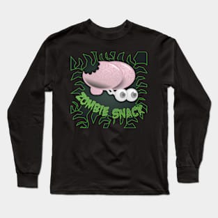 zombie snack Long Sleeve T-Shirt